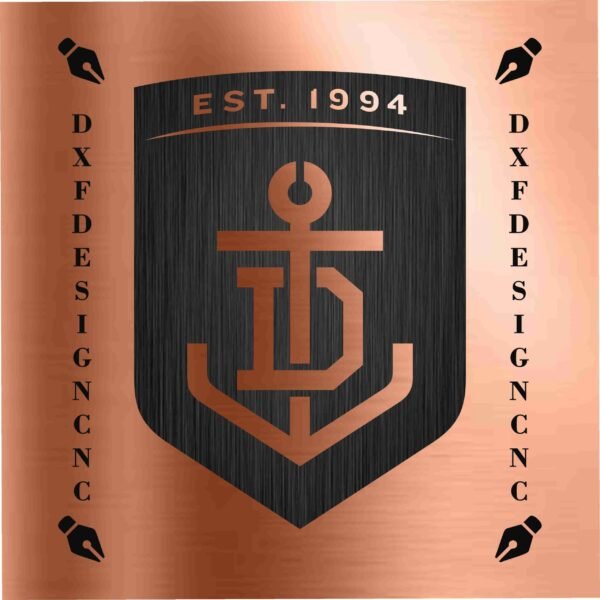 Fremantle Dockers Logo Fremantle Dockers Logo– Vector File (AI, CDR, DXF, JPEG) for CNC Laser, Plasma, and Router Cutting