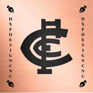 carlton Logo – Vector File (AI, CDR, DXF, JPEG) for CNC Laser, Plasma, and Router Cutting