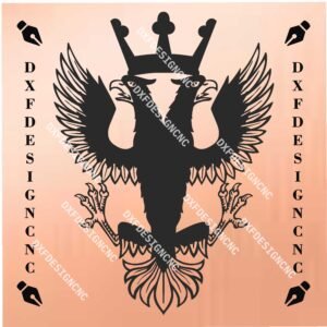 The Mercian Regiment Logo | DXF, SVG, AI, CDR Vector Design for CNC, Laser Cutting & Engraving