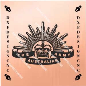 Australian army logo | DXF, SVG, AI, CDR