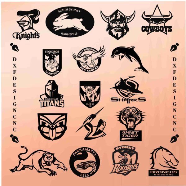 NRL team logos