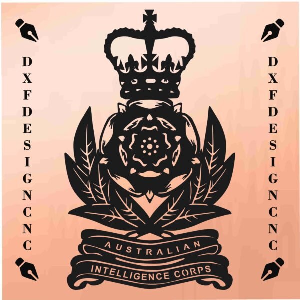 Australian Intelligence Corps logo | DXF, SVG, AI, CDR Design