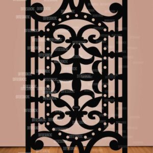 Floral Geometric CNC Panel