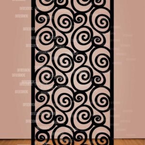 Artistic Floral CNC Panel