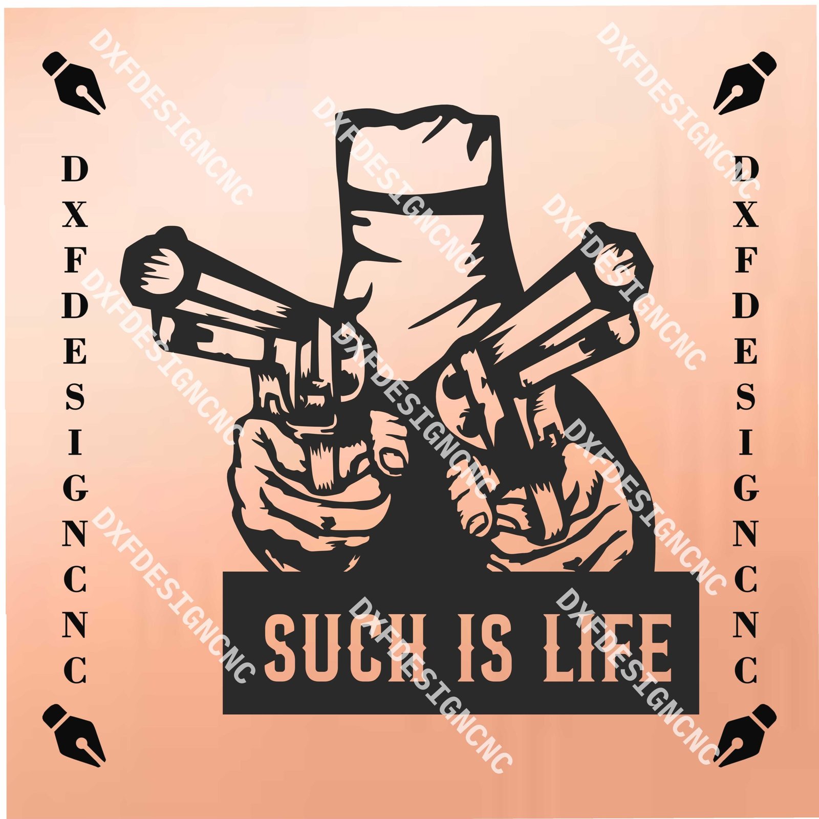 the legendary Ned Kelly Vector Design | DXF, SVG, AI, CDR Files for CNC Plasma & Laser Cutting