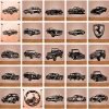 Classic & Sports Car CNC Vector Bundle (31 Designs) | DXF SVG AI CDR