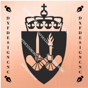 Army Weapons School Logo DXF SVG AI CDR CNC