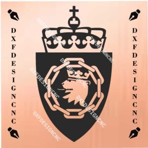 Norwegian Army Logistic Regiment DXF SVG CNC File