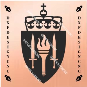 Norwegian Army NCO School DXF SVG CNC File